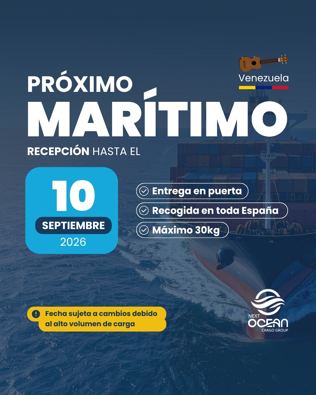 Envíos Marítimos a VENEZUELA